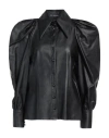 Stelios Koudounaris Woman Shirt Black Size 6 Viscose In Black