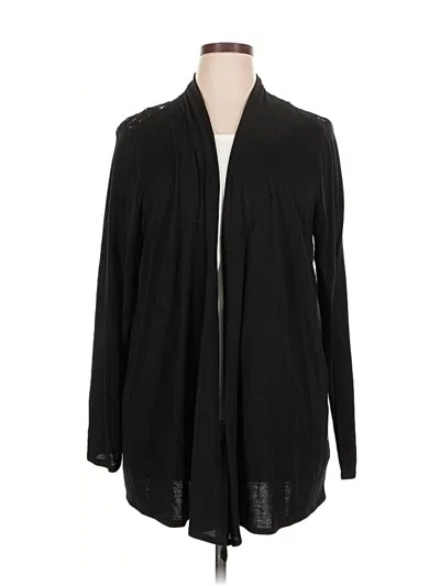 Pre-owned Stella & Dot Cardigan Sweater In Black