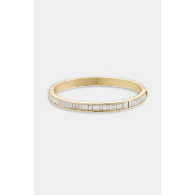Stella & Dot Channel Set Cuff Bracelet In Gray