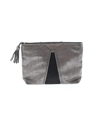 Pre-owned Stella & Dot Clutch In Gray