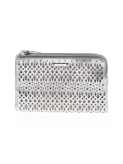 Pre-owned Stella & Dot Clutch In Gray