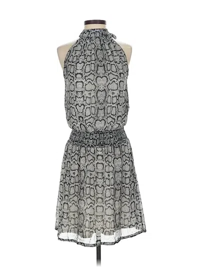 Pre-owned Stella & Dot Cocktail Dress In Gray