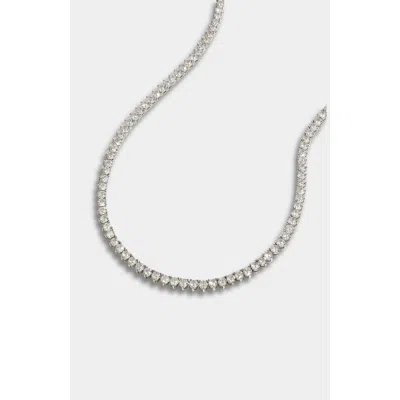 Stella & Dot Inheritance Tennis Necklace In Pattern