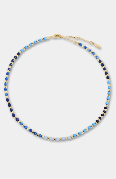 Stella & Dot Kate Gemstone Necklace In Multi
