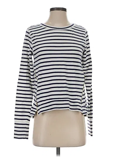 Pre-owned Stella & Dot Long Sleeve Turtleneck In White