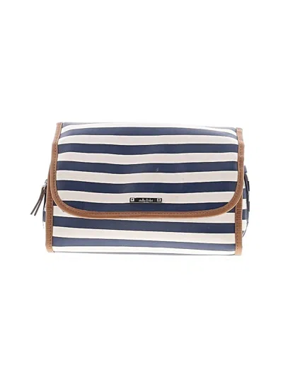 Pre-owned Stella & Dot Makeup Bag In Blue