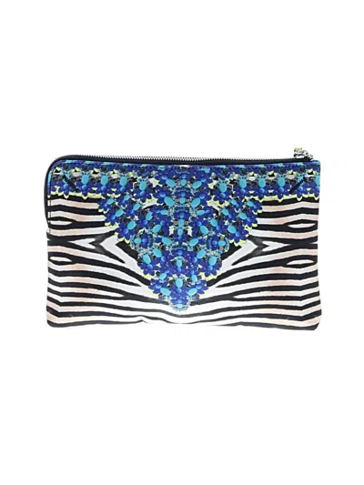 Pre-owned Stella & Dot Makeup Bag In Blue