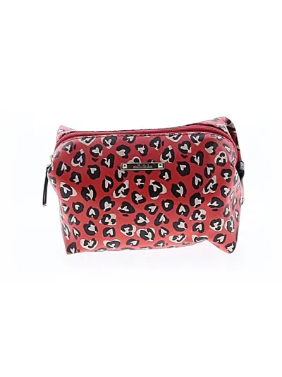 Pre-owned Stella & Dot Makeup Bag In Red