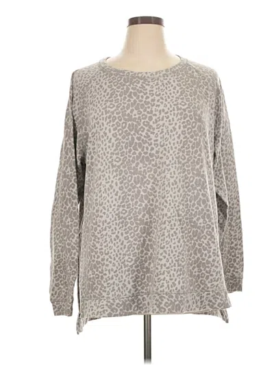 Pre-owned Stella & Dot Pullover Sweater In Gray