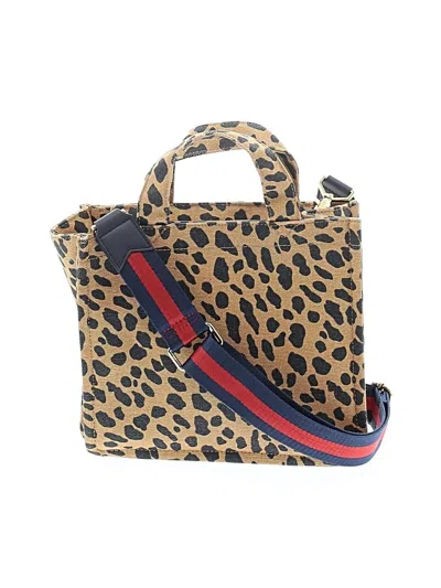 Pre-owned Stella & Dot Satchel In Tan
