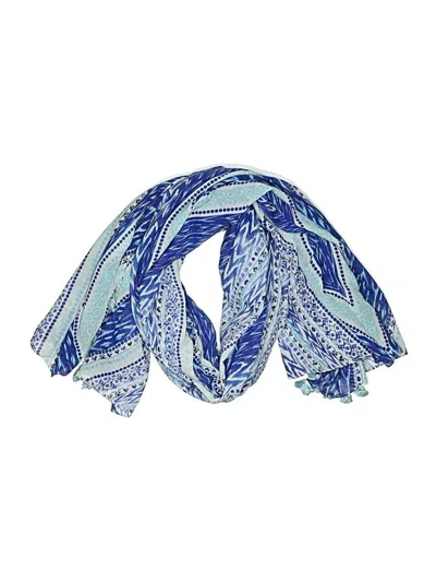 Pre-owned Stella & Dot Scarf In Blue
