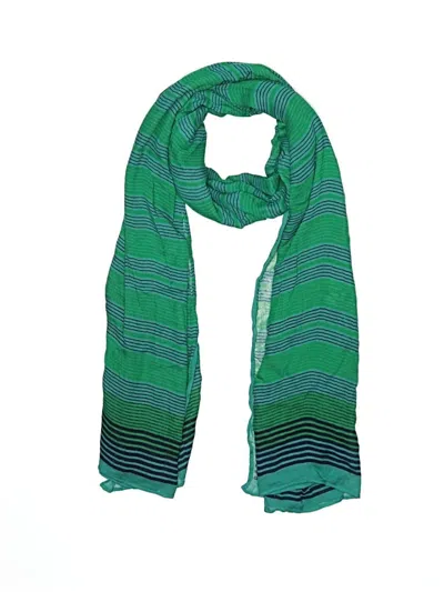 Pre-owned Stella & Dot Scarf In Green
