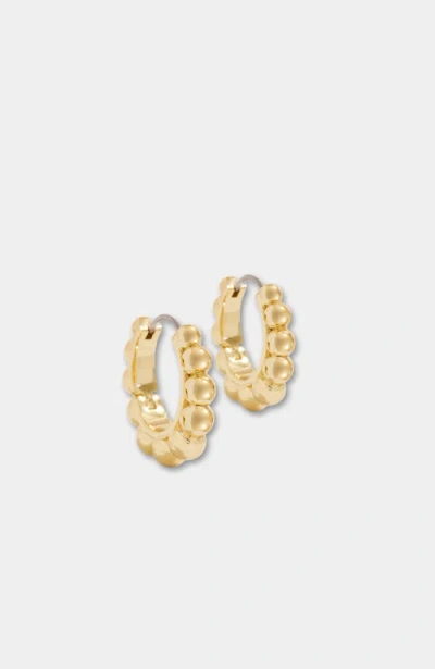 Stella & Dot Sienna Hoop Earrings In Red