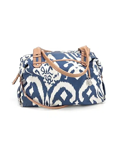 Pre-owned Stella & Dot Weekender In Blue