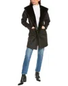Stella + Lorenzo Whipstitch Jacket In Black