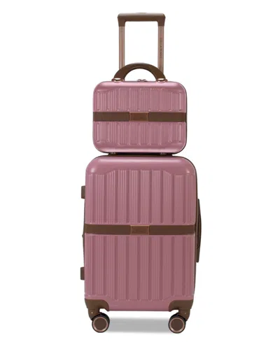 Stella Blanc Dakota 2-pc. Hardside Luggage Set In Pink