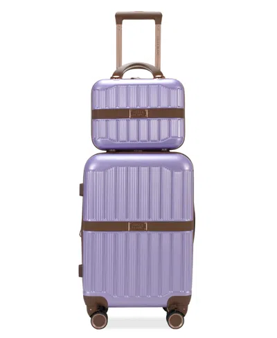 Stella Blanc Dakota 2-pc. Hardside Luggage Set In Purple