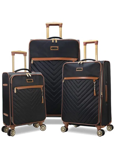 Stella Blanc Luxe 3pc Softside Expandable Luggage Set