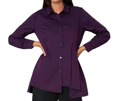 Stella Carakasi Art Of Style Tunic In Amethyst In Green