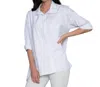 Stella Carakasi Attitude Shirt In White Yarn Dye Stripe In Multi