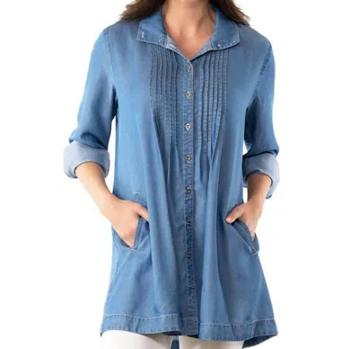 Stella Carakasi Can't Resist Tunic In Medium Wash In Multi
