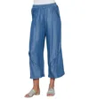 Stella Carakasi Details Flood Pants In Medium Wash In Multi