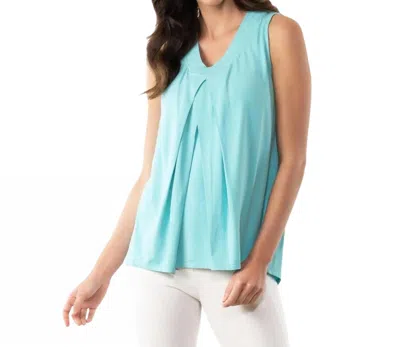 Stella Carakasi Favorite Thing Top In Beachglass In Blue
