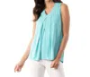 Stella Carakasi Favorite Thing Top In Beachglass In Multi