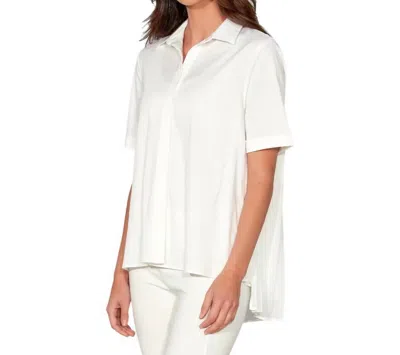 Stella Carakasi Front Row Blouse In Soft White