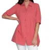 Stella Carakasi Harmony Tunic In Berry In Pink