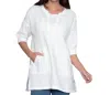 Stella Carakasi Heatwave Tunic In Soft White In White