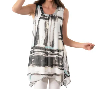 Stella Carakasi Illusion Tunic In Print In Multi