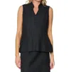 Stella Carakasi In Line Top In Black In Black
