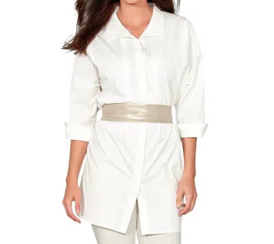 Stella Carakasi Indulgence Tunic In Soft White