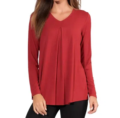 Stella Carakasi Just My Style Top In Fiesta In Red