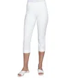 Stella Carakasi Just Right Cropped Pants In Soft White In White