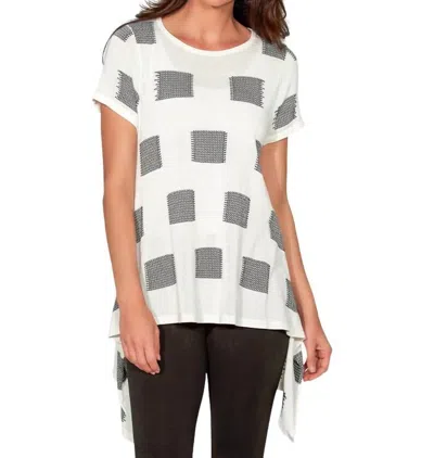 Stella Carakasi Lazy Days Sweater In Soft White-black In Multi