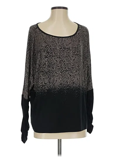 Pre-owned Stella Carakasi Long Sleeve Blouse In Black