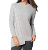 Stella Carakasi Made You Look Sweater In Light Gray In Multi