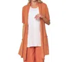 Stella Carakasi No Regrets Cardigan In Sunset In Pink