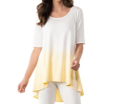 Stella Carakasi Raise The Bar Top In White/sunshine In Multi