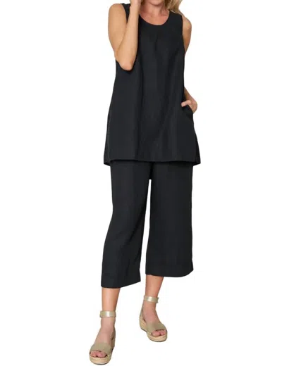 Stella Carakasi Santorini Top In Black