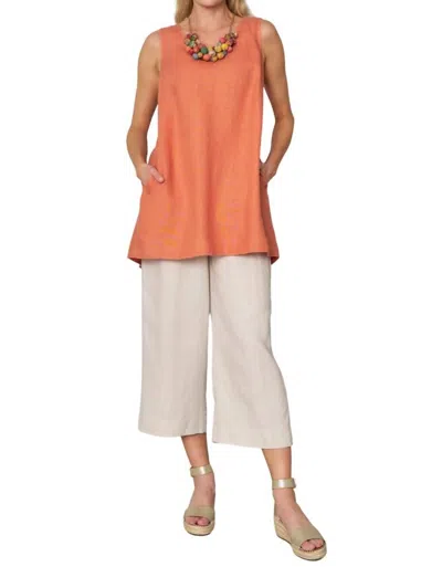Stella Carakasi Santorini Top In Sunset In Pink