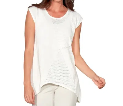 Stella Carakasi Starburst Top In Soft White