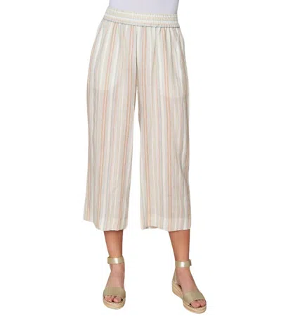Stella Carakasi Striped City Pants In Yarn Dye Stripe In Neutral