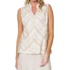 Stella Carakasi Striped In Line Top In Yarn Dye Stripe In Multi