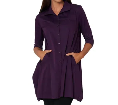 Stella Carakasi Tiburon Icon Tunic In Amethyst In Green