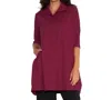 Stella Carakasi Tiburon Icon Tunic In Magenta In Pink