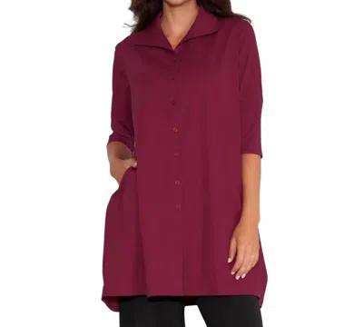 Stella Carakasi Tiburon Icon Tunic In Magenta In Pink