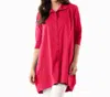 Stella Carakasi Tiburon Icon Tunic In Strawberry In Red